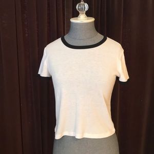 Forever 21 White/Black Top